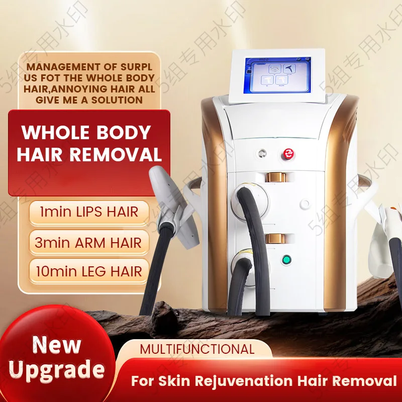 

2-in-1 M22 IPL OPT Hair Removal Machine E-light Facial Whitening And Rejuvenation Nd Yag Tattoo Permanent Painless