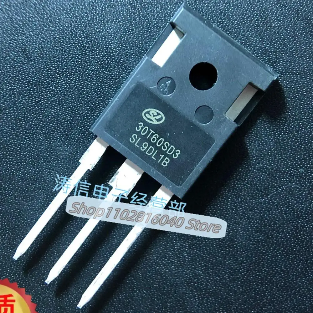 10PCS/Lot SGT30T60SD3 30T60SD3  IGBT TO-247 600V/30ABest Quality Imported OriginalFast Shipping