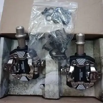 RACEWORK X-M8100 Ultra-light Self-Locking Carbon Fiber Pedal SPD DU Bearing MTB Bicycle Die Casting Cycling Parts