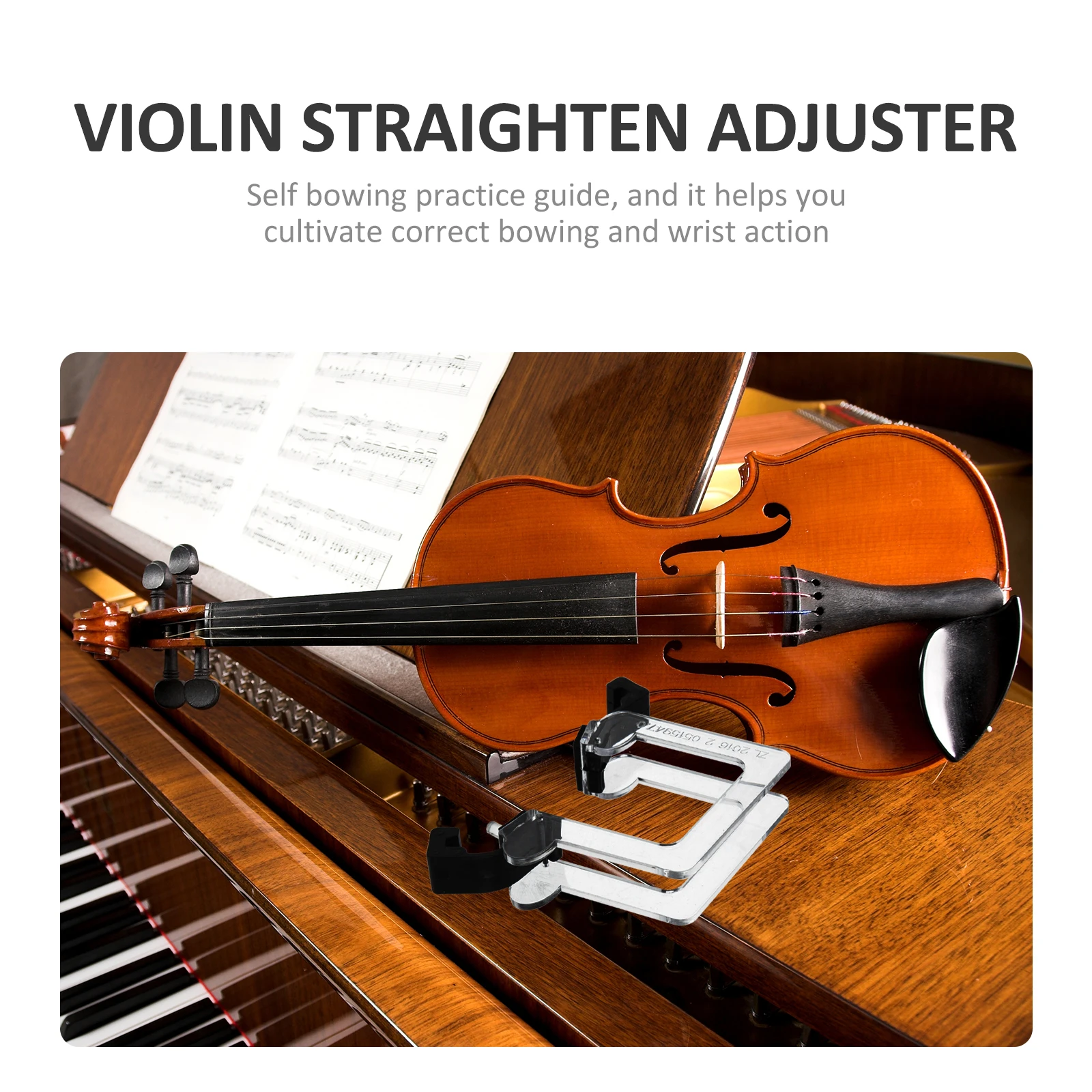 

Straight Bow Violin Grip Corrector Holder Collimator Straighten Straightener Tool Parts