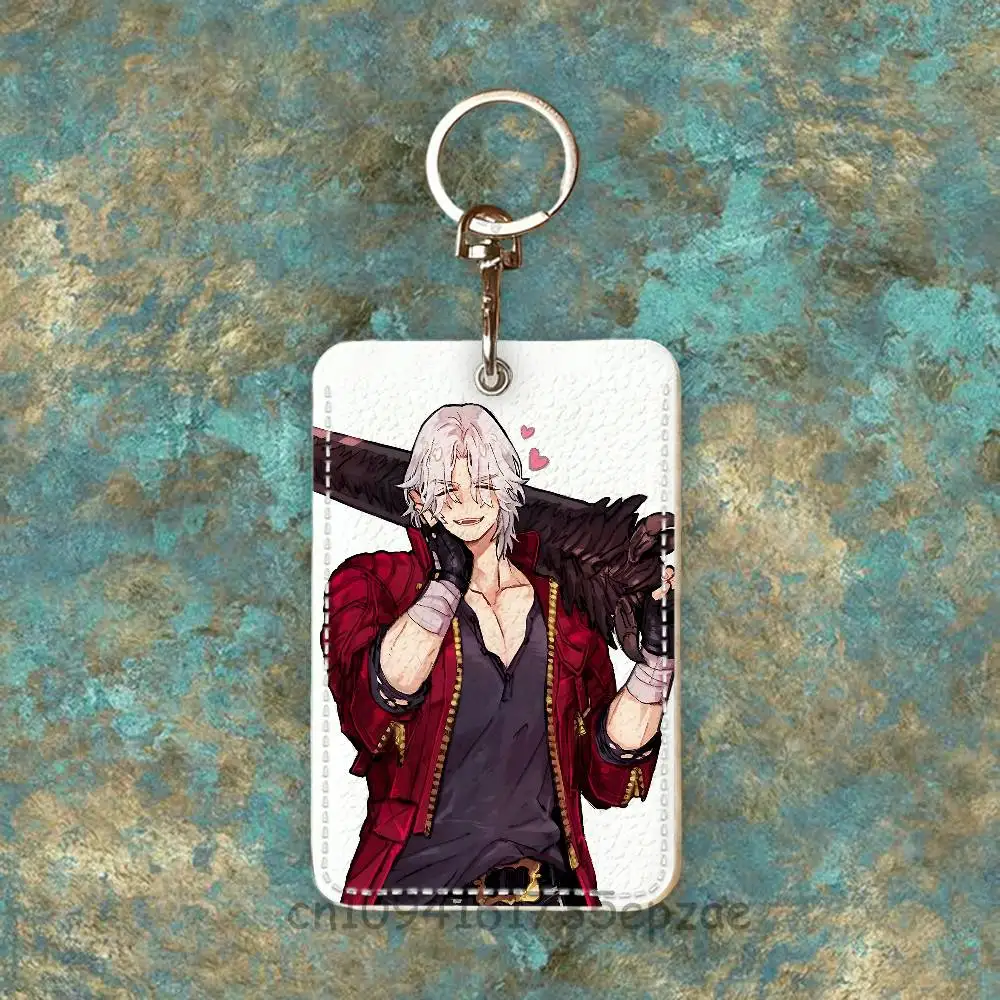 Dante D-Dmc D-Devil M-May C-Cry Rectangle Card Case Keychain