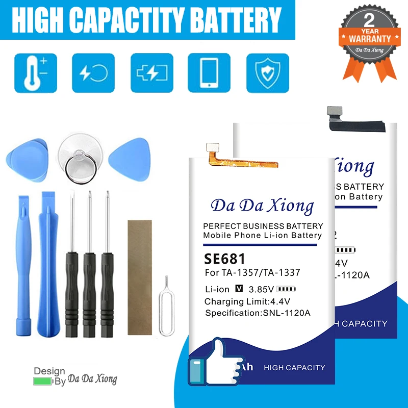 WT242 WT141 V730 SP330 SE681 P660 Battery For Nokia Lumia 1.4 C1 2.4 5Dual 2.2 C3 3.1 5.1 5 7.1 8 G50 830 HE344 Plus TA-1357