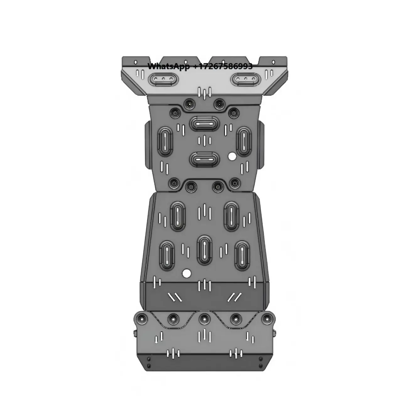 Full coverage chassis guard, suitable for 2024-2025 new BJ40 , new frameless door model