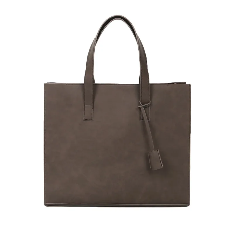 Bolso de mano de cuero suave de lujo para hombres, bolso de mano Vintage de gran capacidad, bolso de mensajero de hombro masculino de fin de semana, bolso cruzado informal