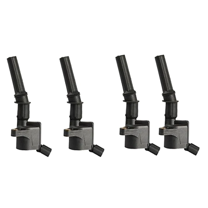 4 PCS DG508 Ignition Coils Plastic Automotive Supplies For Ford F150 4.6L 5.4L 6.8L 3W7Z12029AA 3W7Z-12029-AA