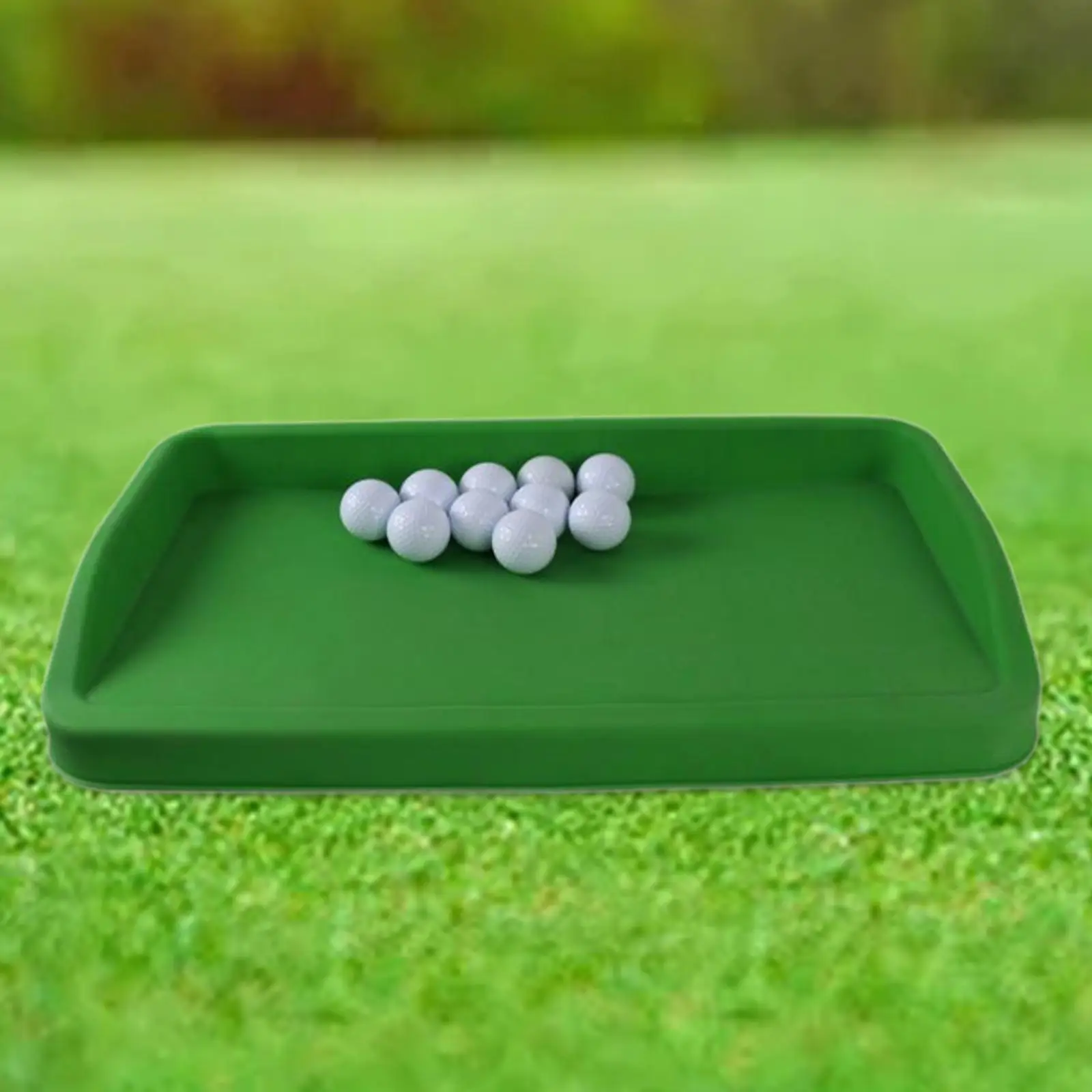 

Golfing Supplies Container Golfball for Indoor Use Portable Golf Ball Tray