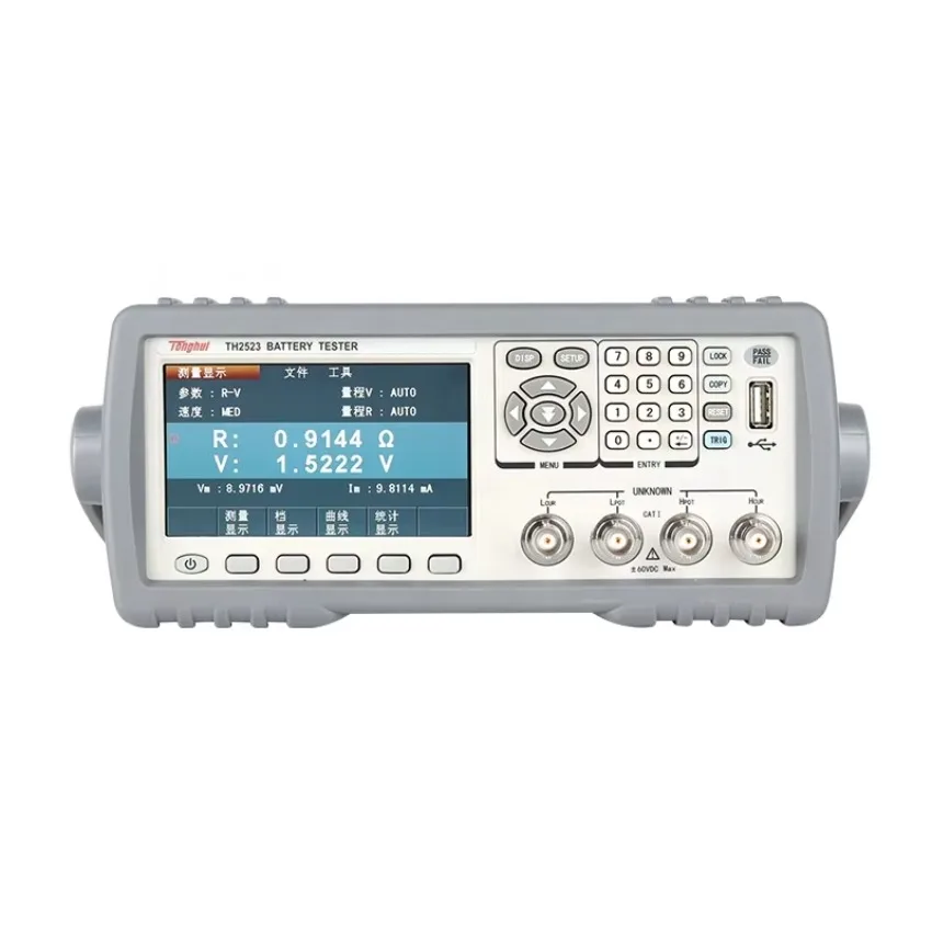 

Tonghui TH2523 Battery Tester Internal Resistance Meter 100uV-65V AC Resistance Measurement LS