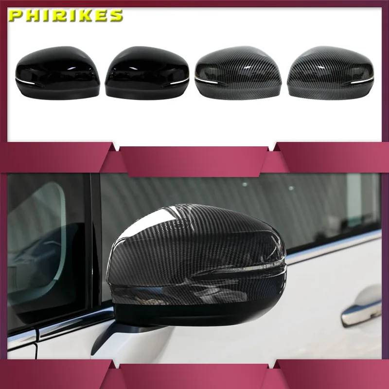 For Honda Odyssey 2015-2021 Rearview Side Mirror Cover Wing Cap Exterior Door Rear View Case Trim Car styling