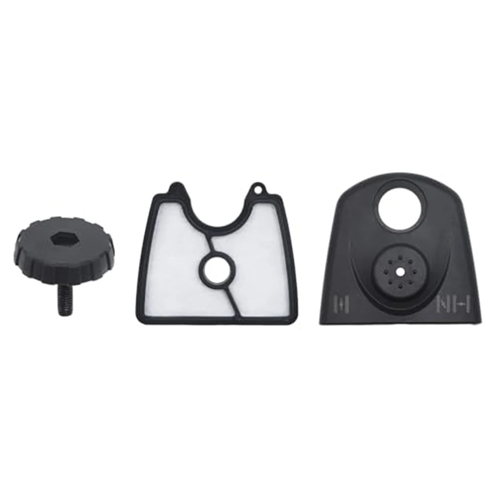 3pcs Air Filter Set 545109601 Air Box Cover With 545112101 Air Filter Replacement For 125B 125BX 125BVX B2126 358794810 Blower