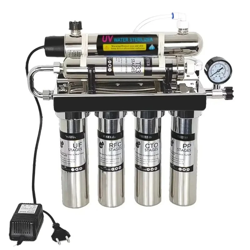 6-level outdoor ultrafiltration purifier, stainless steel water filter