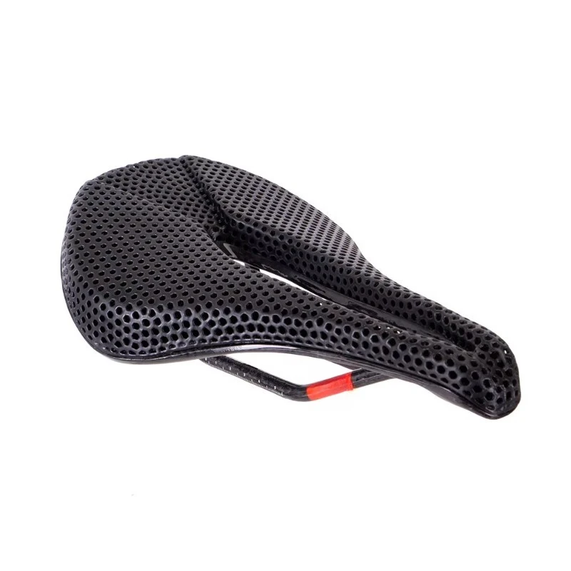 Bicycle 3D Printed Saddle Titanium Carbon Track, Material Comfortable Road Bike