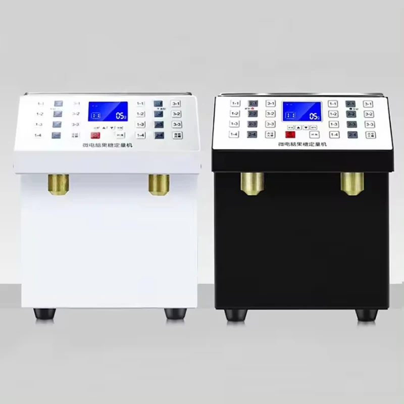 Double Head Milk Tea Coffee Fructose Dispenser High-Quality Commercial Quantitative Syrup Filling Machine