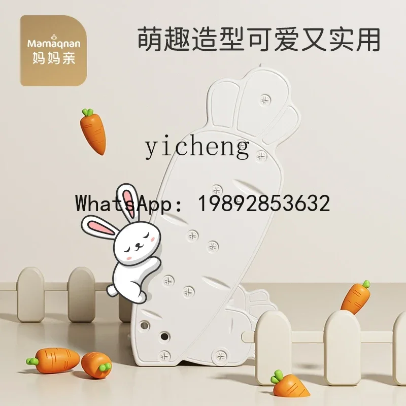 خزانة كتب للأطفال من AH، رف تخزين ذو سعة كبيرة، خزانة تخزين ألعاب أرضية مدمجة #3