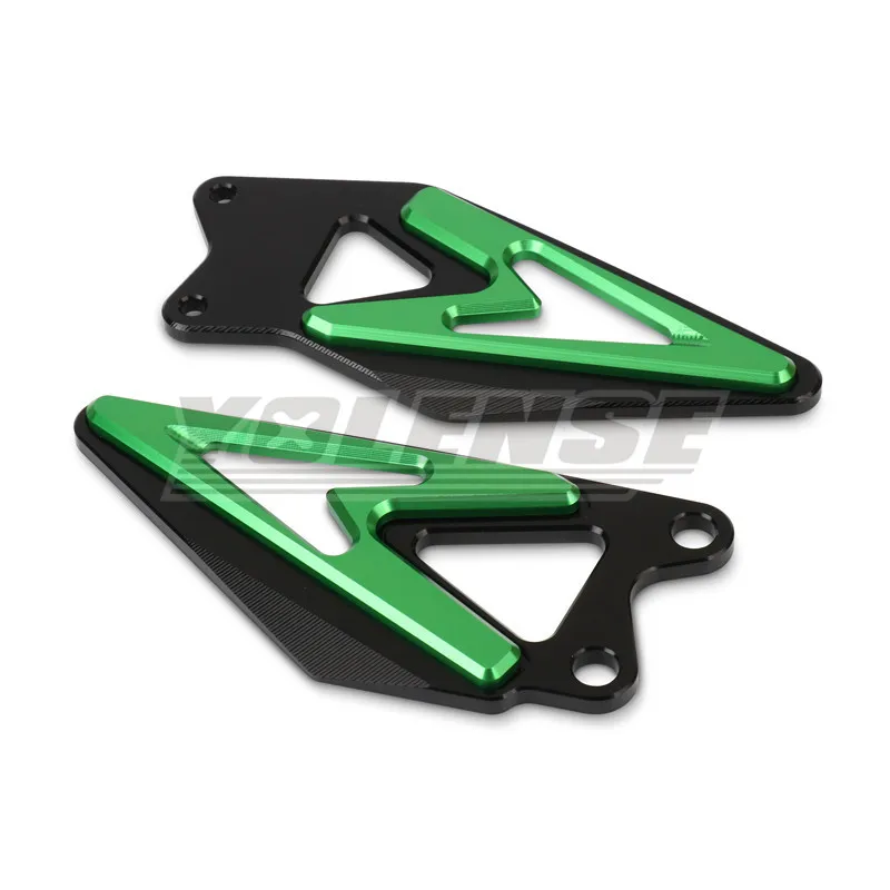 Motorcycle Footrest Heel Guard Cove Rearsets Foot Rest Peg Protector For ZX6R ZX 6R ZX-6R 2019-2025