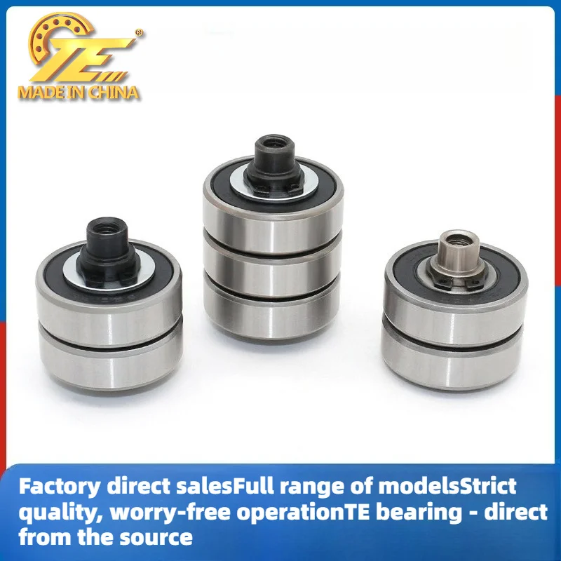 6201RS multi-row deep groove ball bearing assembly for packaging equipment high-speed box gluer