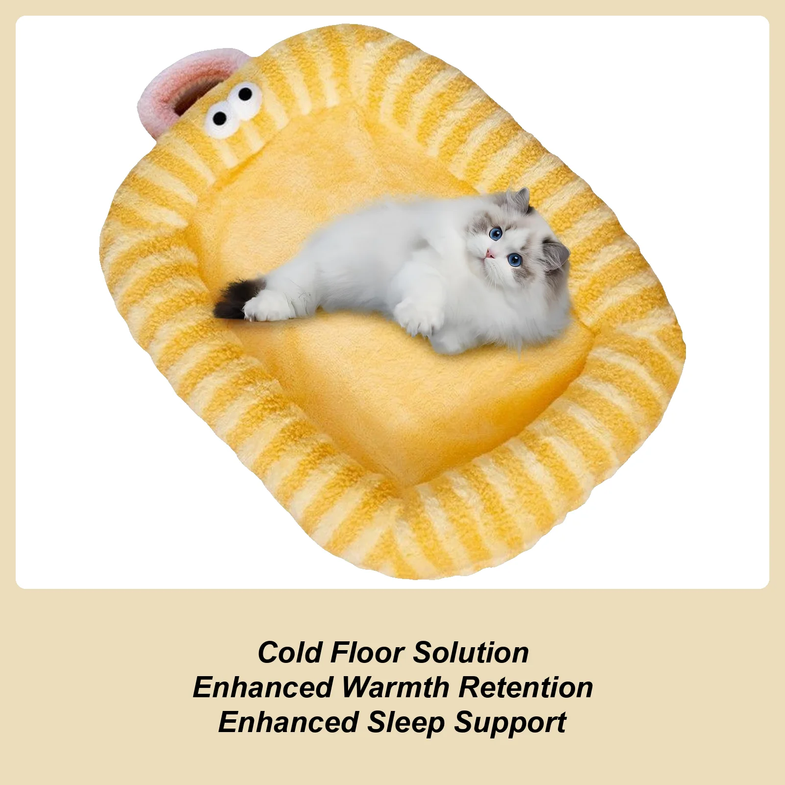 

Маленькая кровать для собаки, милое гнездо для собаки и кошки, теплая кровать для котенка, большой плюшевый коврик, товары для сна для домашних животных на зиму, маленький щенок, котенок в помещении