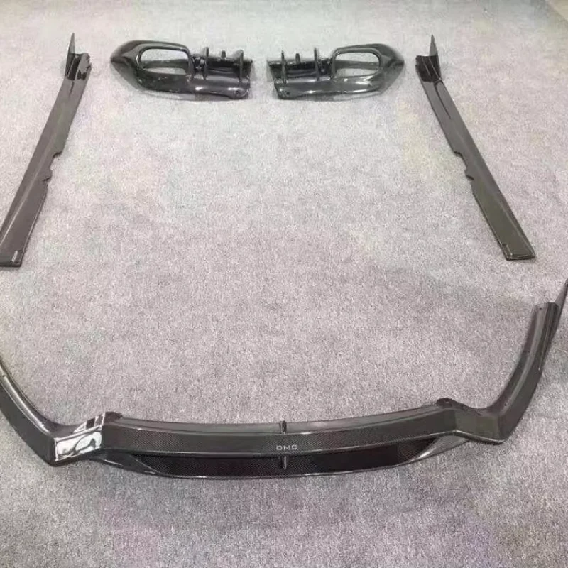 

High Glossy Carbon Front Lip Side Skirts, Rear Diffuser ForFerrari F12 Berlinetta Carbon Splitter