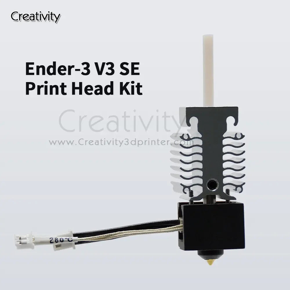 

Ender-3 V3 SE All Metal 3D Printer Print Hot End Nano Bimetal Heated Block Fit ender 3 v3 se Printer Upgrade Hotend Accessories