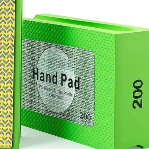 /Electroplated /Sanding /Block 60-400 Grit Emery Sponge Handheld Polishing Pad For For Tile Glass Wood Metal Grinding Finishing