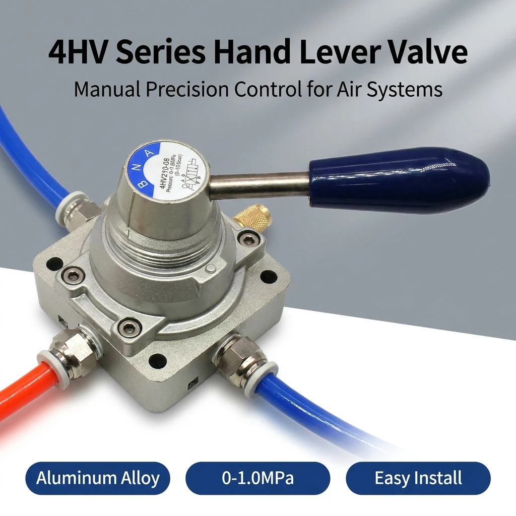 4HV Series Manual Rotary Valves-Hand-Operated Flow Control for Industrial Applications