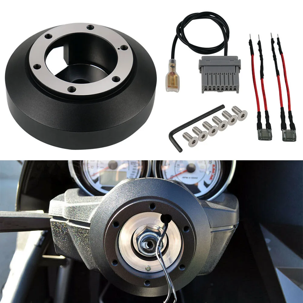 Steering Wheel 6-Hole Short Hub Adapter for Nissan 350Z 370Z Sentra SE-R for Infiniti G35 G37