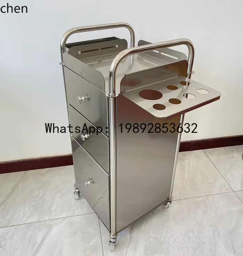 B1ステンレス鋼ツールキャビネット シンプルなヘアサロン専用ツールキャビネット ヘアサロンロッカー