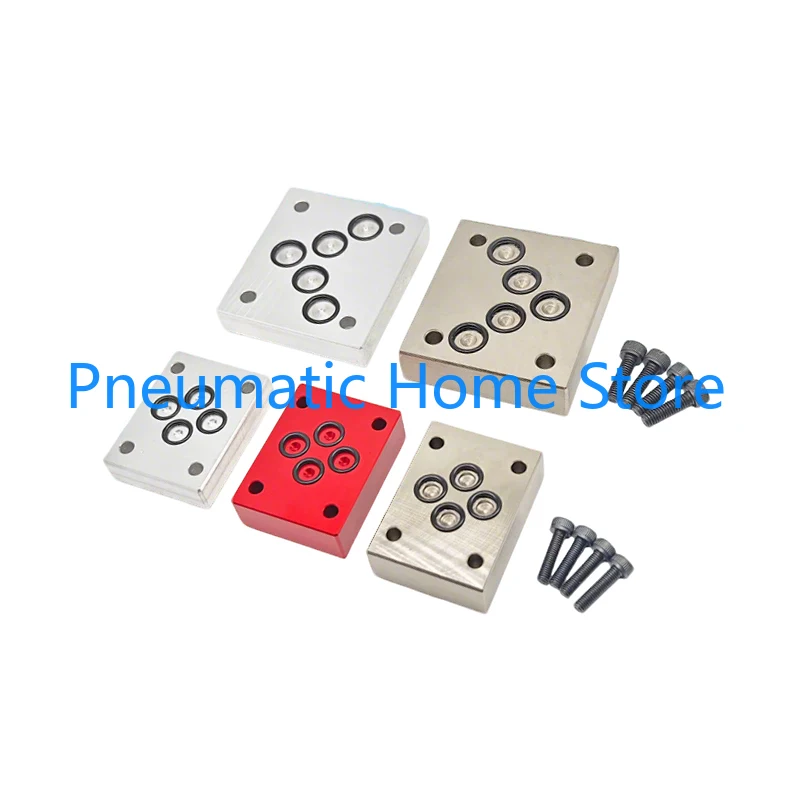 Hydraulic Valve Oilfield Cover Aluminium Blind Board Solenoid Valve Manifold