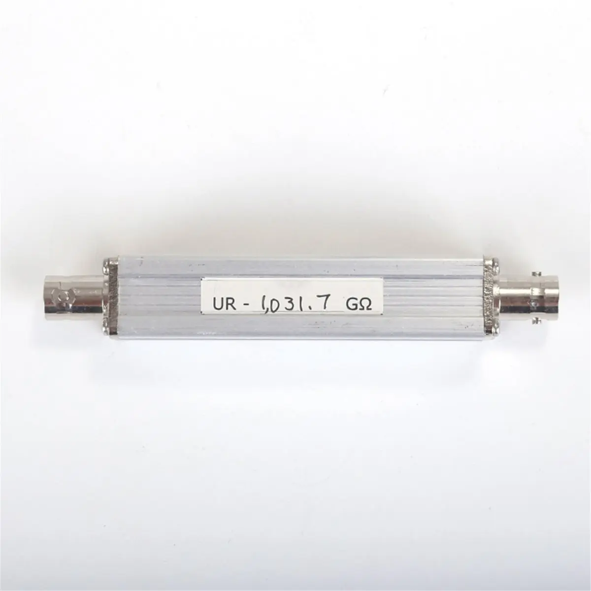UR-1031.7GΩ 2W Resistor 1TΩ 1000GΩ Ultra-High-Resistance Resistors BNC Connector for Microcurrent Testing