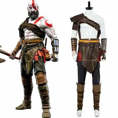 New Anime Kratos Nordic costume role-playing costume armored Spartan battle suit & adult custom Halloween