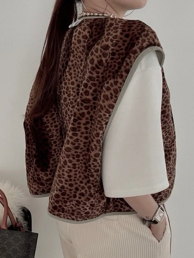 

Faionable Chic ort Svel Lamb бархатная двусторонняя одежда женский тюре жилет осень Sle модная верхняя одежда женский жилет