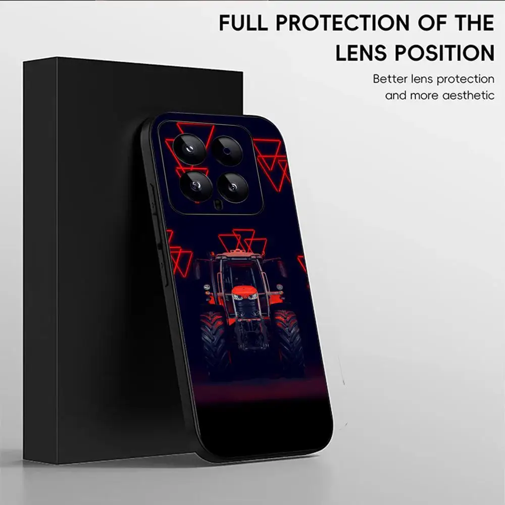 red-Massey Ferguson tractor Phone Case For Xiaomi 14 13 12 11 10 Xiaomi POCO F4 X4 M5 M4