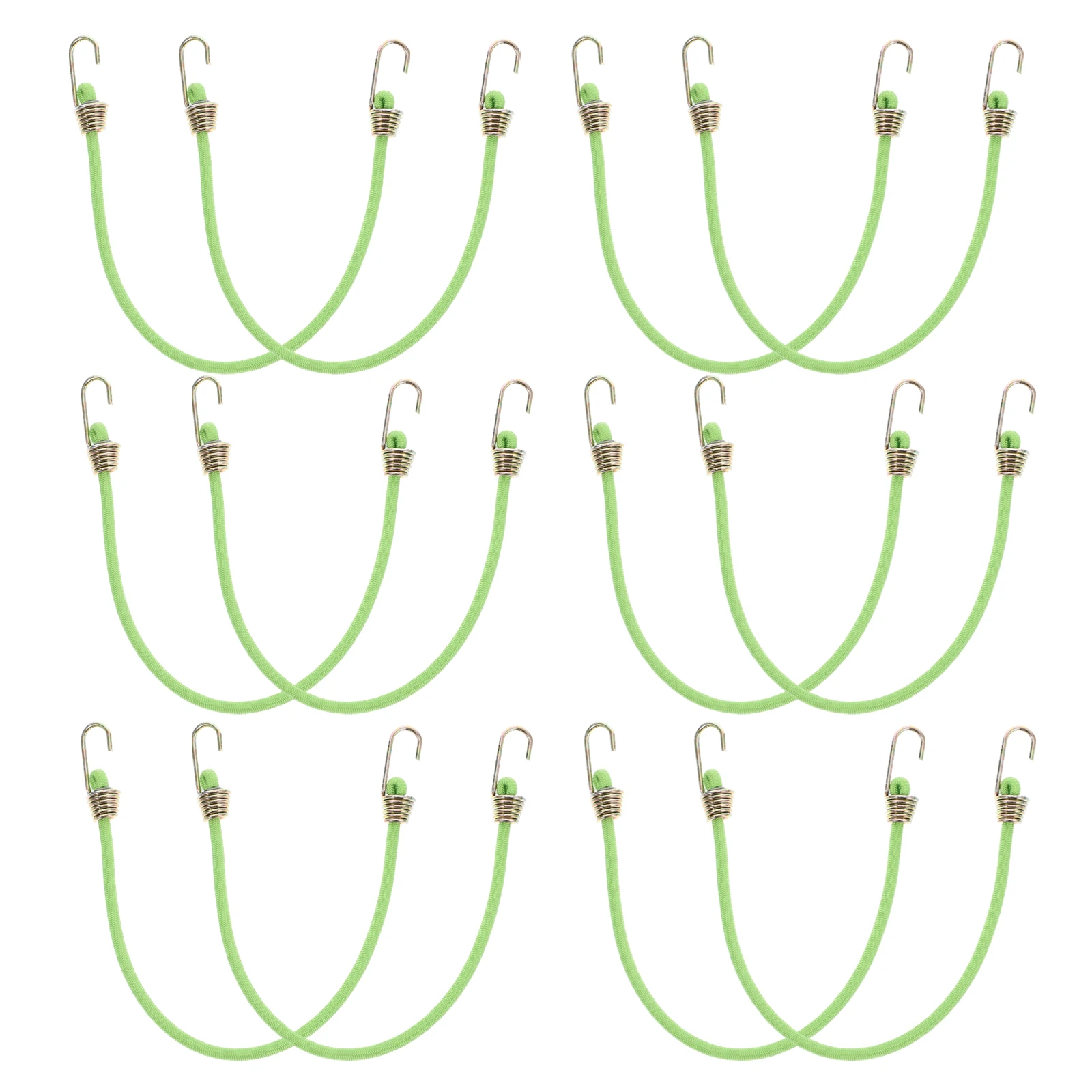 

15pcs 4mm Luggage Elastic Cords Hooks Straps Heavy Duty Bungee Cord Travel Outdoor Organization Mini Rope Tie Down Solutions