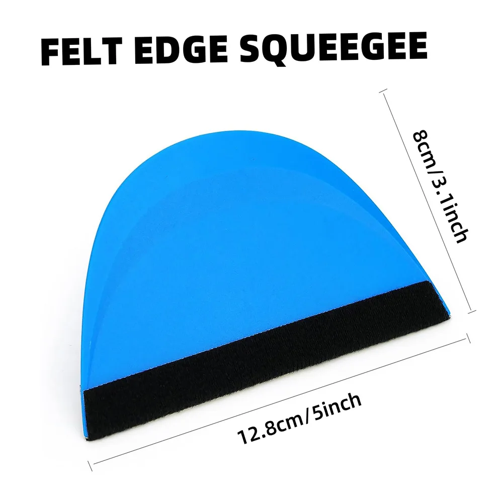 NeoWrap Non-Scratches Small Squeegee for Vinyl Felt Edge Squeegee Vinyl Applicator Wallpaper Smoother for Car Wrap Window Film