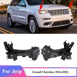 Car Front Headlight Head Lamp Bracket For Jeep Grand Cherokee 2014-2021 Radiator Stand Support Bracket 68223399AA 68223400AA