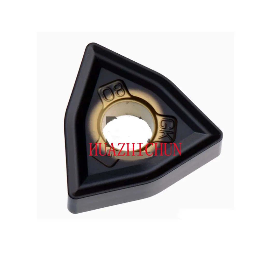 

HUAZHICHUN WNMG080404-GK MC5015 Carbide Inserts Milling Cutter Tool