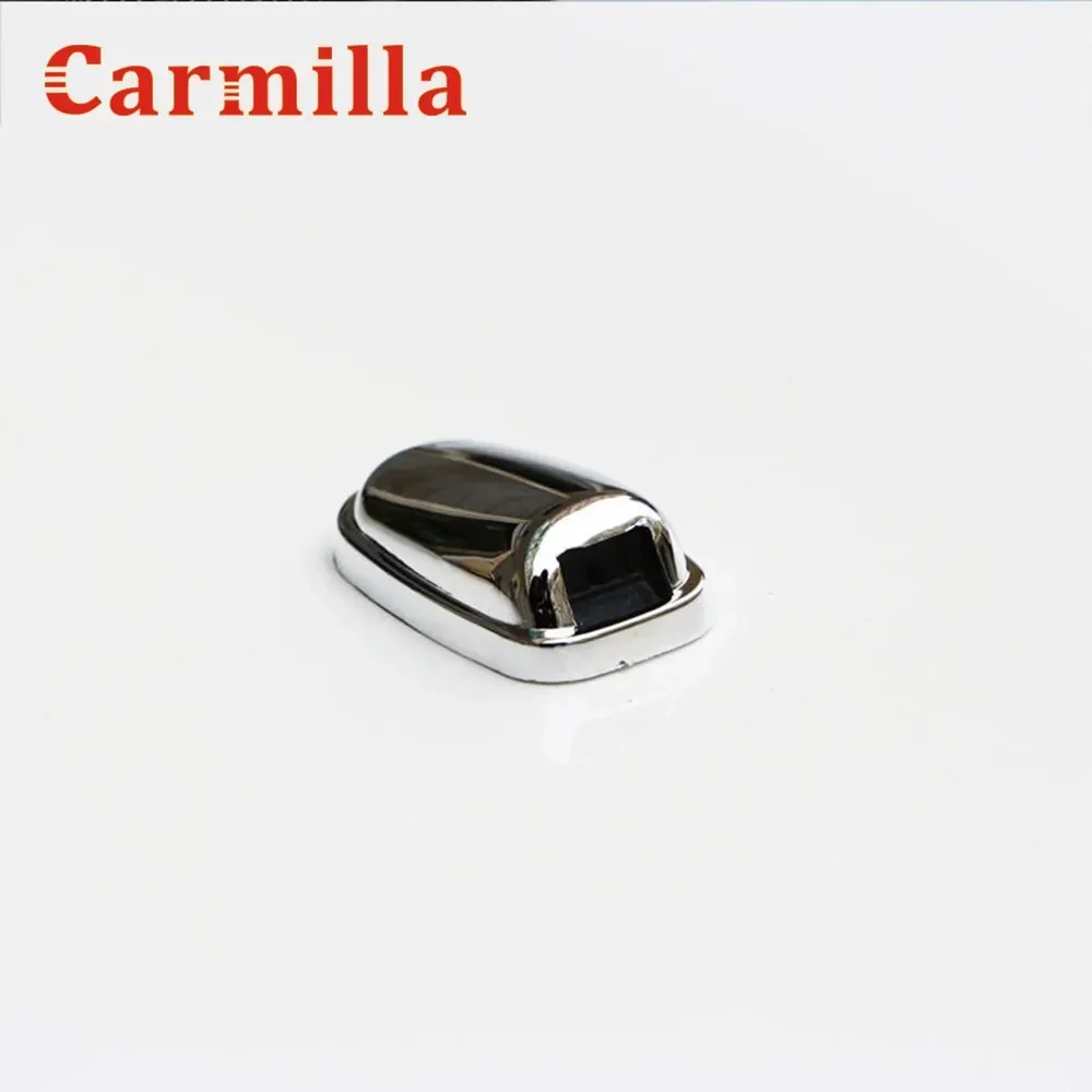 

ABS Chrome 2Pcs/Set Car Front Water Spray Nozzle Protection Cover Sequins for Ford Fiesta Mk7 2009 - 2014 Accessories