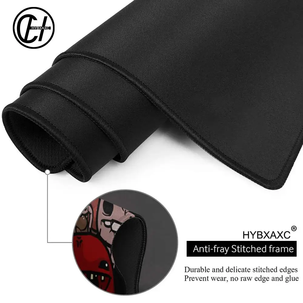 The Binding Of Isaac Mousepad Gamer Gaming Keyboard Pad Computer Accessories Deskmat Mouse Mats Rubber Mat Pc Cabinet Mausepad