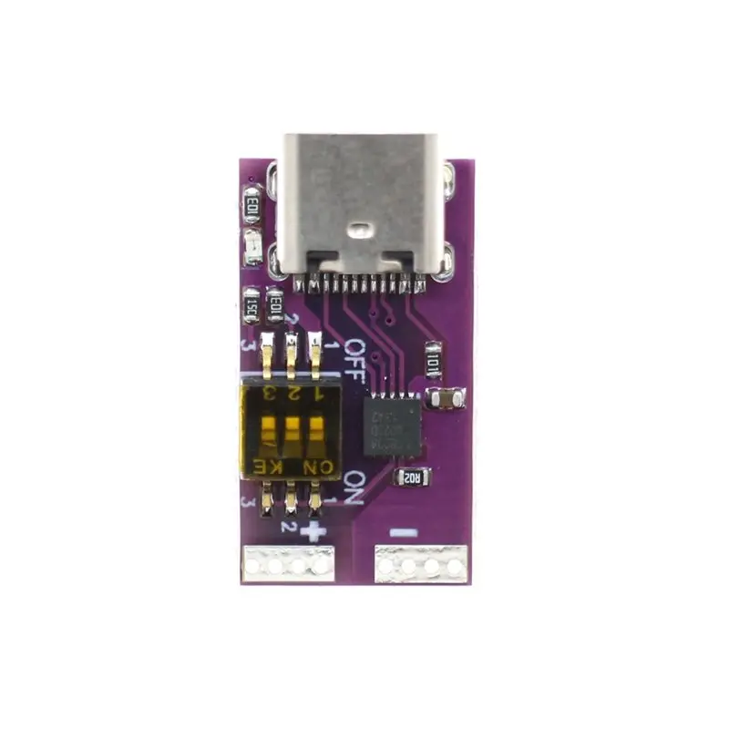 DT21 100W USB Type-C PD Fast Decoy Board Power Supply Charging Module 5V 9V 12V 15V 20V 5A Trigger