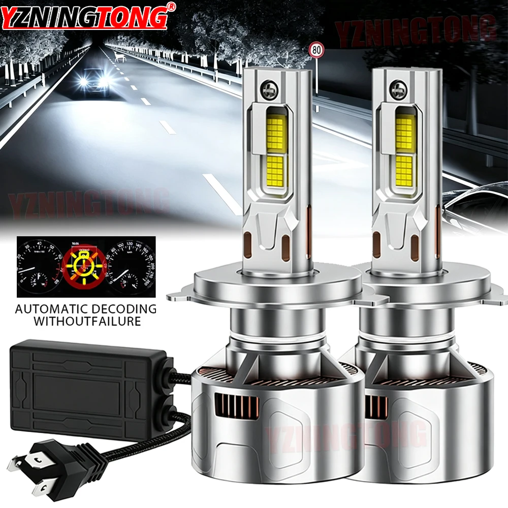 Car H1 H11 LED Canbus Headlights Bulbs 9900W H7 H4 Led Fog Light 9005 HB3 9006 HB4 9012 HIR2 Headlamp Accessorie for Automobiles