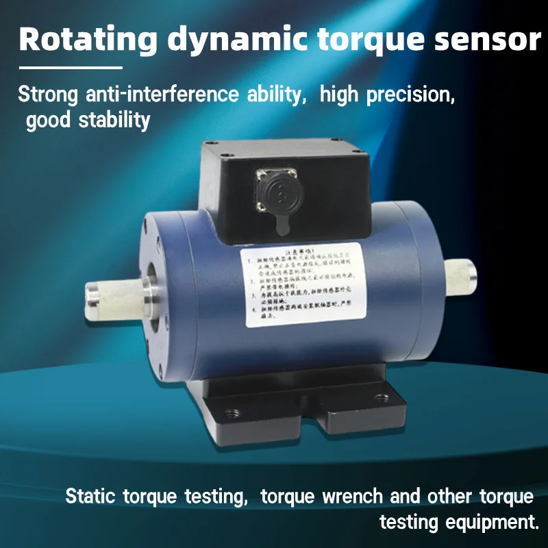 

1000N.m Large Range Non-Contact Coupler Power Measuring Instrument Speed Rotary Force Sensor Transducer Dynamic Torque Sensor