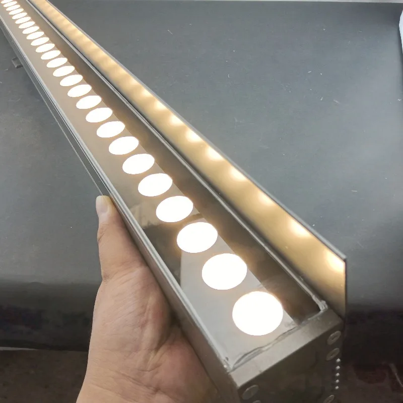 Waterproof Building Building Facade Lighting Warm White Light Emitting Diode Washer Linear Light