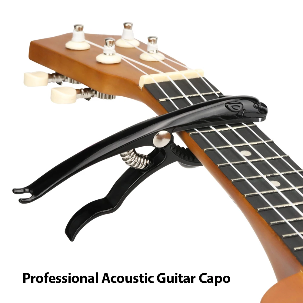 Professional Acoustic Guitar Capo Transfer Clip String Instruments Accessories for Folk Classical Guitars Ukulele Bass