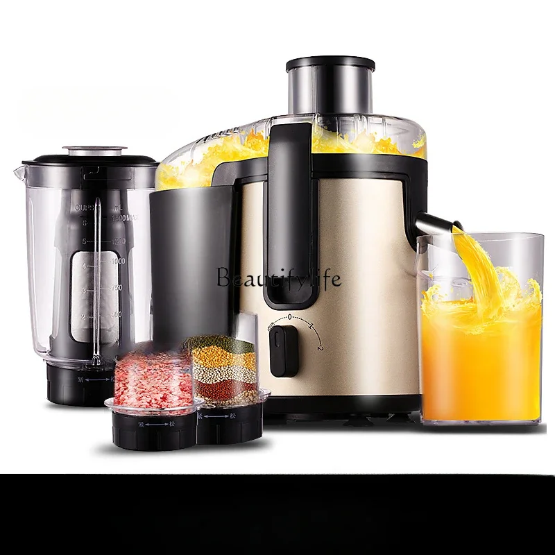 Juicer household fruit automatic small fruit and vegetable juice separation cooking multi-functional original juice machine