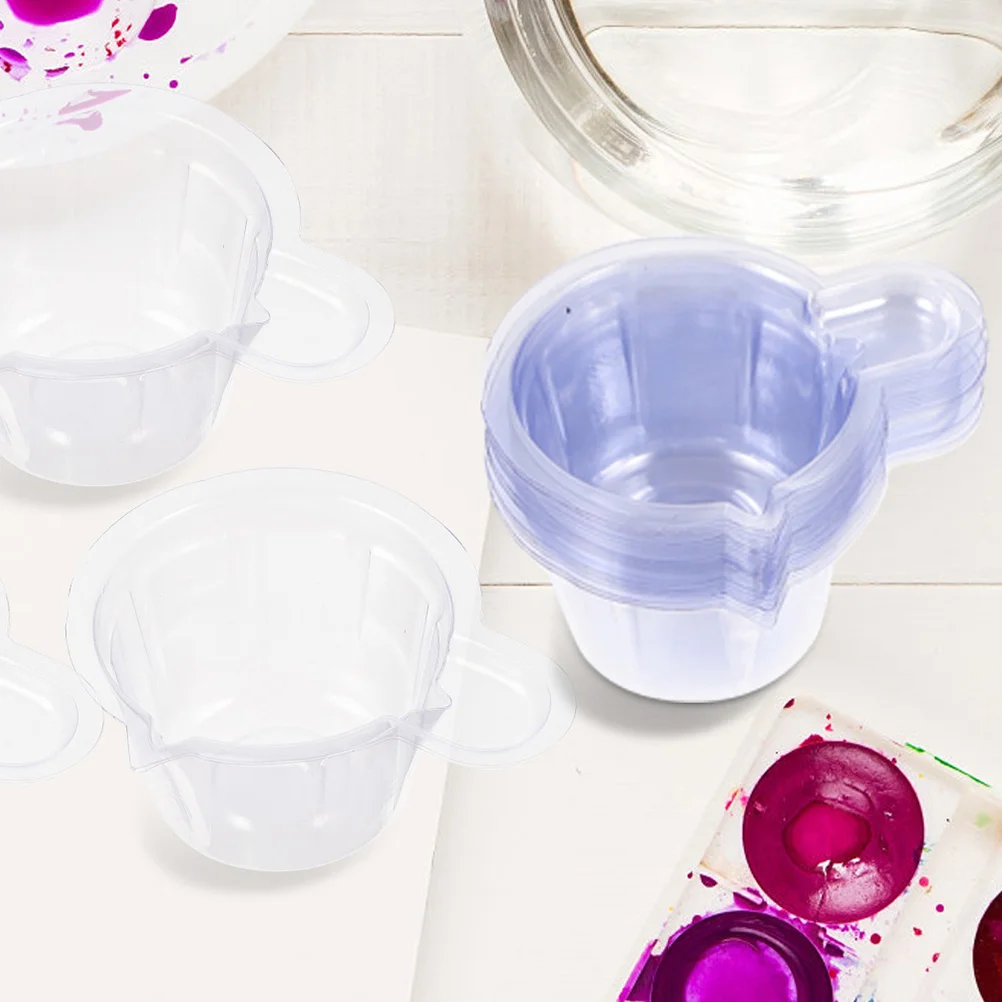 

200pcs Urine Sample Cup 40Ml Disposable Medical Specimen Container Stackable Liquid Sample Cups For Lab Testing Wide Mouth