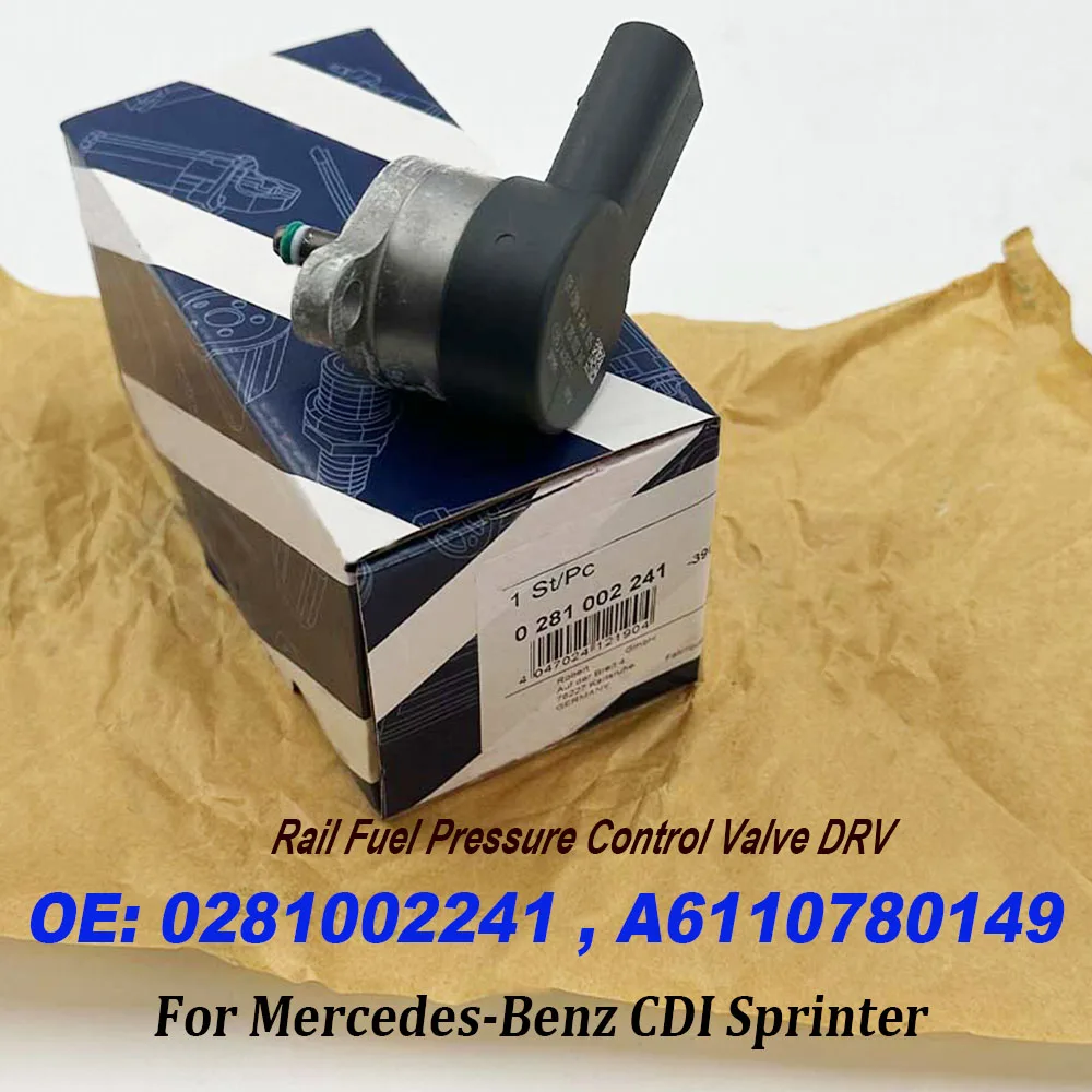 0281002241 A6110780149 Disel Fuel Metering Control Valve Fuel Pump Injection Pressure Regulator For Mercedes-Benzz CDI Sprinter