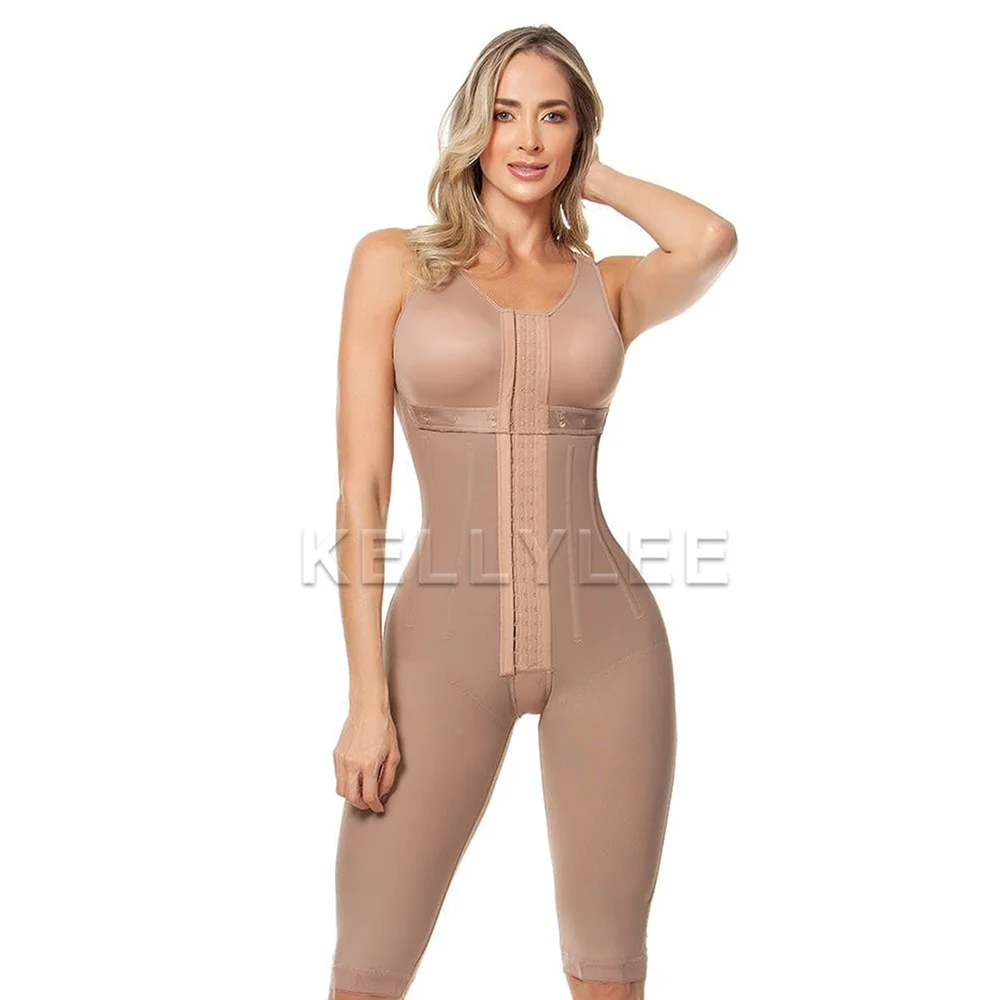 2024 Seamless Breasted Sleeveless Bodysuit Button Up Shapewear Skin-Friendly Unique Hip Pads Enhancer Shapewear Faja Shapewear