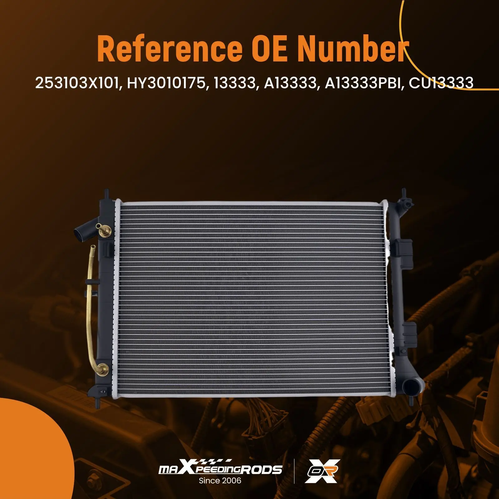 

Coolant Radiator for Hyundai Elantra GT 1.8L 2013-2015 253103X101
