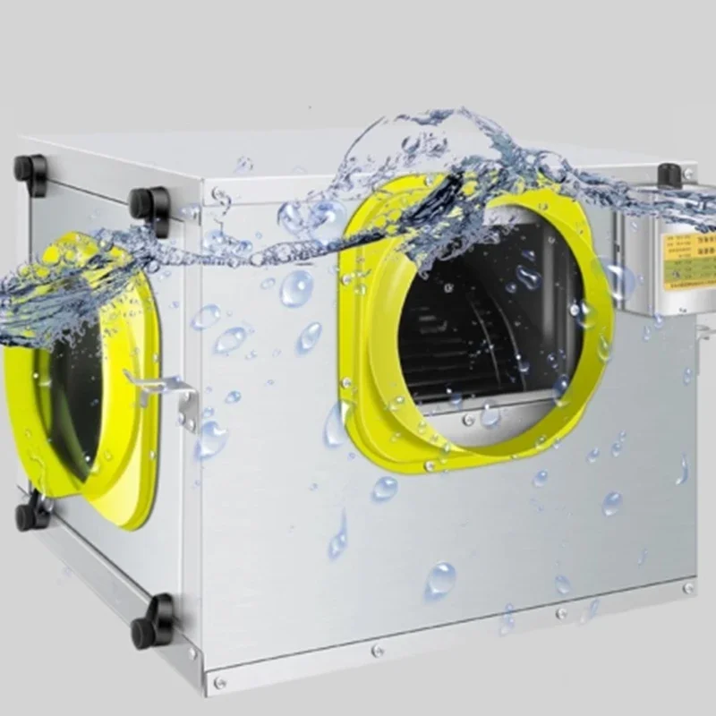 المنزلية 220 فولت مروحة عادم القناة التجارية قوية كتم المطبخ العادم الدخان نظام الهواء النقي مروحة عادم التهوية