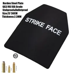 Tactical Stab-proof/Bullet Proof Steel Plate Level 3A Bulletproof Board Backpack Armor Plates Body Armor NIJ Level IIIA Grade
