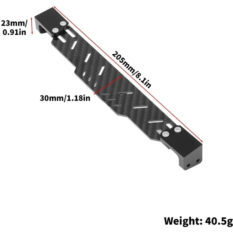 MACH-RC Car Upgrade Universal Adjustable Sun Visor Kit For 1/10 1/8 RC Car Upgrade Accessories